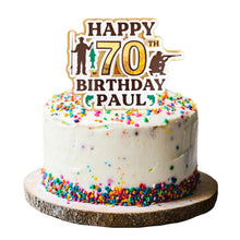 Load image into Gallery viewer, Custom Fishing and Hunting / Shooting Cake Topper