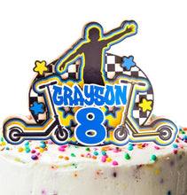Load image into Gallery viewer, Custom Scooter Cake Topper