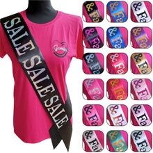 Load image into Gallery viewer, Sale Holographic Sash