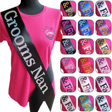 Load image into Gallery viewer, Grooms Nan Holographic Sash