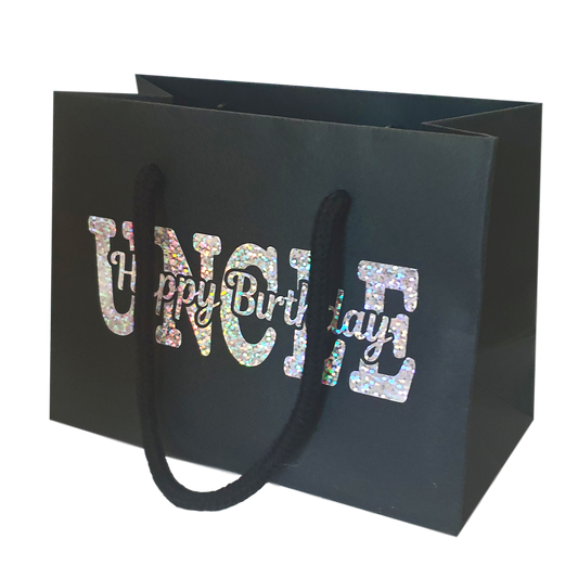 Happy Birthday Gift Wrap Bags - Family