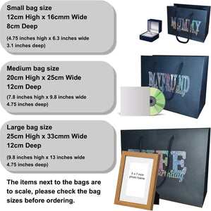 Personalised Wedding Gift Wrap Bags