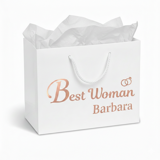 Best Woman Luxury Gift Bag with White Tissue Paper – Standard or Personalised