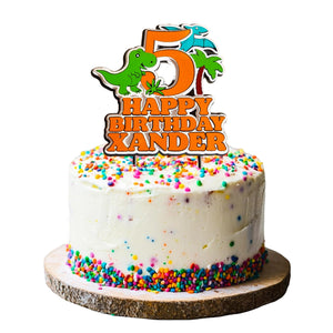 Custom Dinosaur Cake Topper