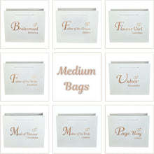 Load image into Gallery viewer, Personalised Wedding Gift Wrap Bags
