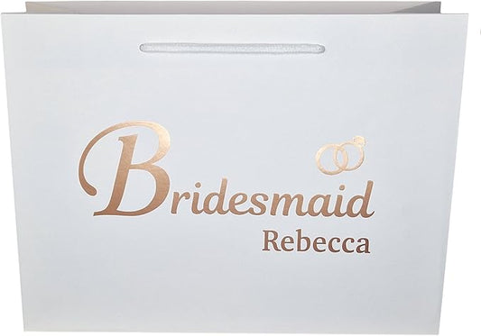 Personalised Wedding Gift Wrap Bags