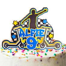 Load image into Gallery viewer, Custom Scooter Cake Topper
