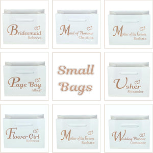 Personalised Wedding Gift Wrap Bags