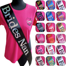 Load image into Gallery viewer, Brides Nan Holographic Sash
