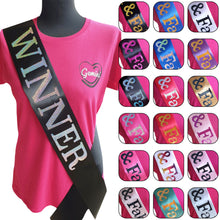 Load image into Gallery viewer, Winner Holographic Sash
