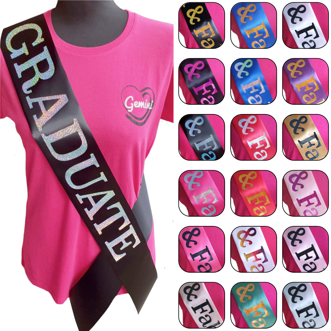 Graduate Holographic Sash