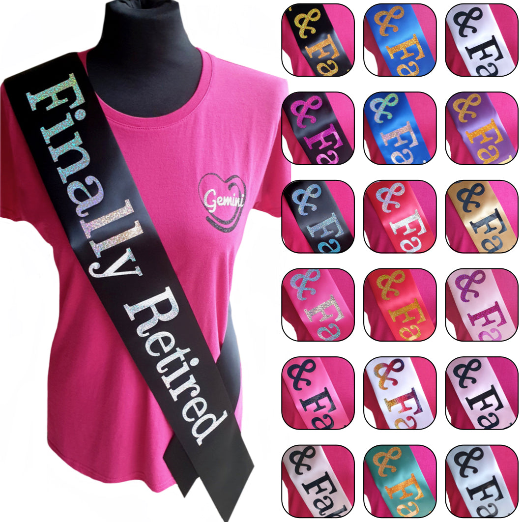 Finally Retired Holographic Sash