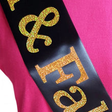 Load image into Gallery viewer, Grooms Mum Holographic Sash
