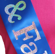 Load image into Gallery viewer, Grooms Mum Holographic Sash
