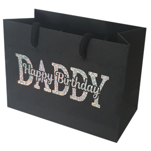 Happy Birthday Gift Wrap Bags - Family