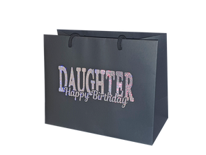 Happy Birthday Gift Wrap Bags - Family