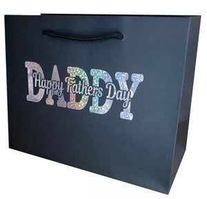 Fathers Day Gift Wrap Bags - Daddy Grandad Dad