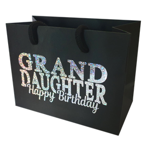 Happy Birthday Gift Wrap Bags - Family