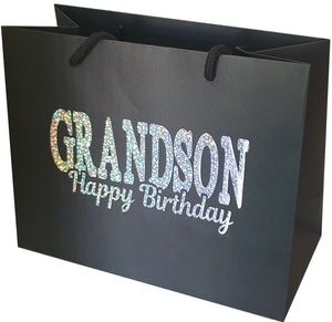 Happy Birthday Gift Wrap Bags - Family