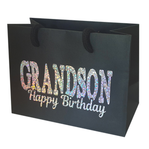 Happy Birthday Gift Wrap Bags - Family