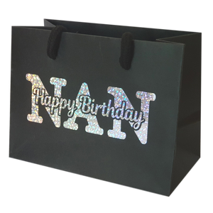 Happy Birthday Gift Wrap Bags - Family