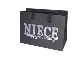 Happy Birthday Gift Wrap Bags - Family