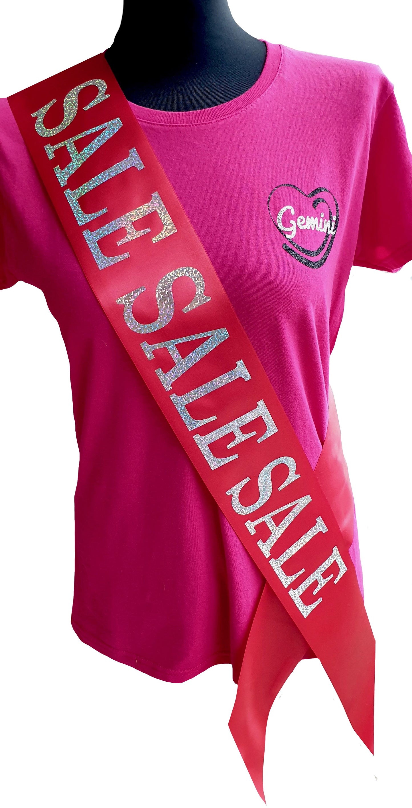 Sale Holographic Sash