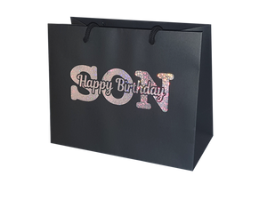 Happy Birthday Gift Wrap Bags - Family