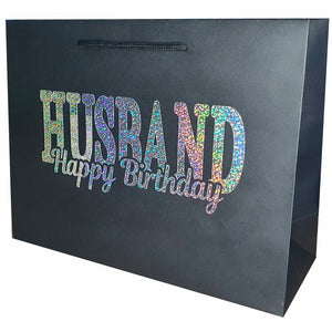 Happy Birthday Gift Wrap Bags - Family